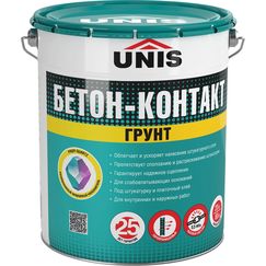 Бетоноконтакт (грунтовка) Юнис морозостойкий, 4 кг