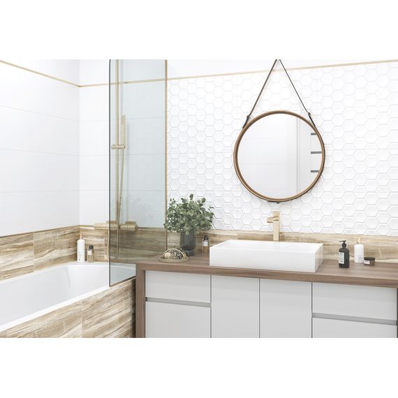 Плитка керамическая Alma Ceramica Бильбао TWU09BLB014 разноцветная 24,9×50 см, изображение 5