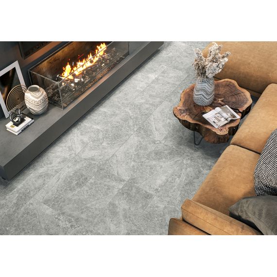 Керамогранит Delacora Тундра Серо-Коричневый D30012M серый 30×60 см, изображение 2