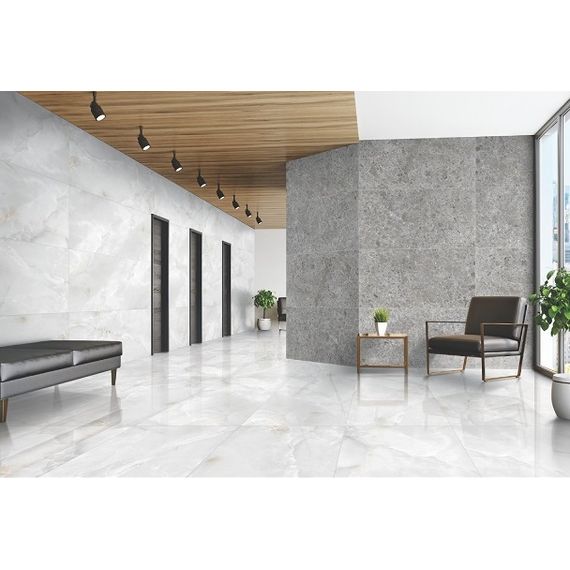 Керамогранит Empero Onix Vein Grey универсальный 60×120 см, изображение 2