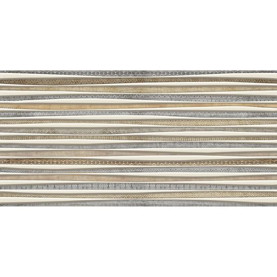 Декор Alma Ceramica Лоренс TWU09LRS74R коричневый 24,3×49,4 см
