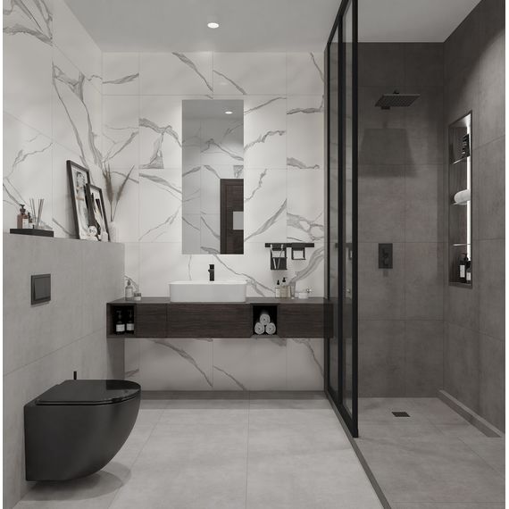 Декор Global Tile Анима 10300000240 белый 25×60 см, изображение 5