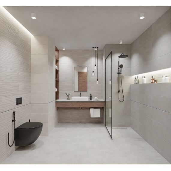 Плитка керамическая Global Tile Эко Лофт 10100001349 серая 25×60 см, изображение 2