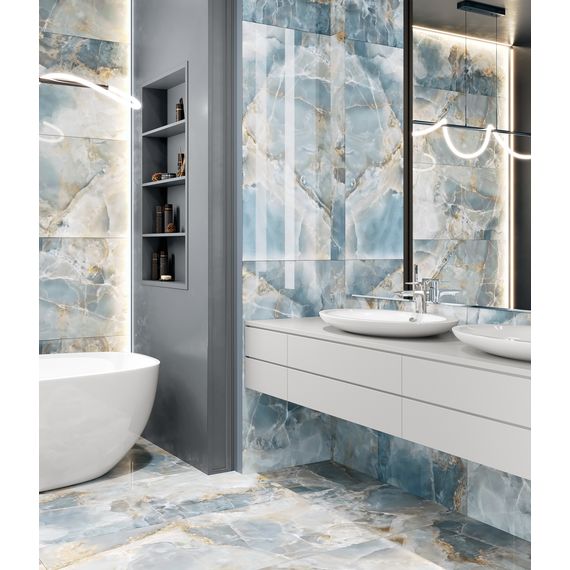 Керамогранит Global Tile Фаворито GT606010703PR белый 60×60 см, изображение 3