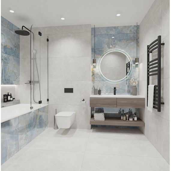 Керамогранит Global Tile Фаворито GT1206010703PR белый 60×120 см, изображение 4