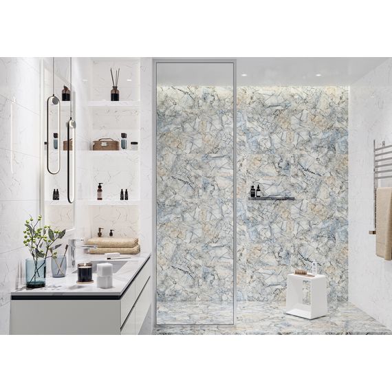 Плитка керамическая Global Tile Соло GT94VG синяя 25×50 см, изображение 2