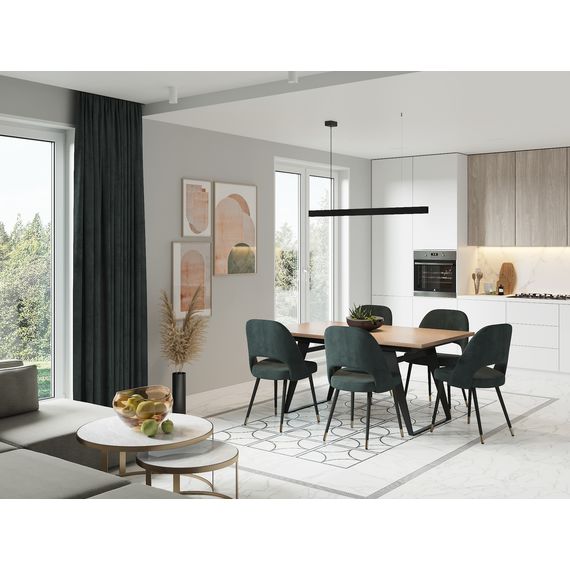 Керамогранит LB Ceramics Каррара Нова 6260-0080 белый 30×60 см, изображение 2