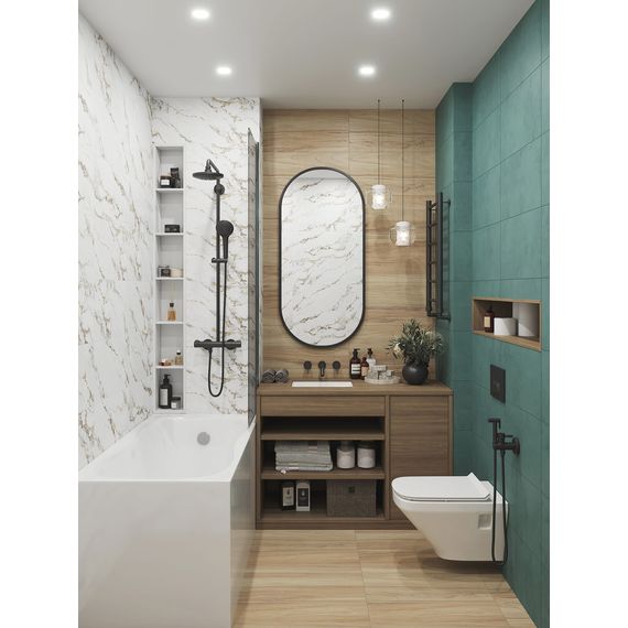 Керамогранит LB Ceramics Рерих 7260-0036 светло-серый 30×60 см, изображение 3