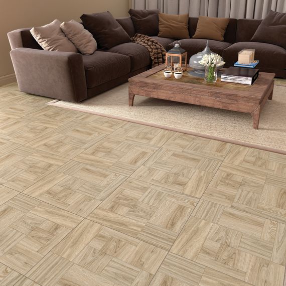 Керамогранит LB Ceramics Ривер Вуд 6246-0047 белый 45×45 см, изображение 2