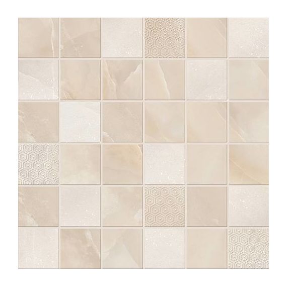 Мозаика Kerlife Calacatta Gold бежевая 30×30 см