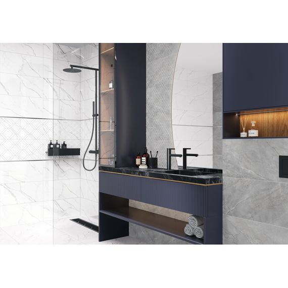 Плитка керамическая New Trend Лимс Светлый WT36LMM00 белая 30×60 см, изображение 3