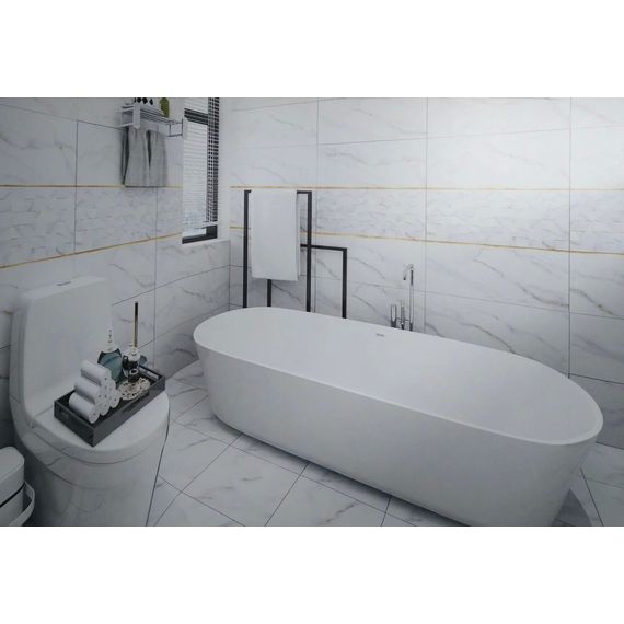 Плитка керамическая Primavera Дафнис TP3660SWAY белая 30×60 см, изображение 2