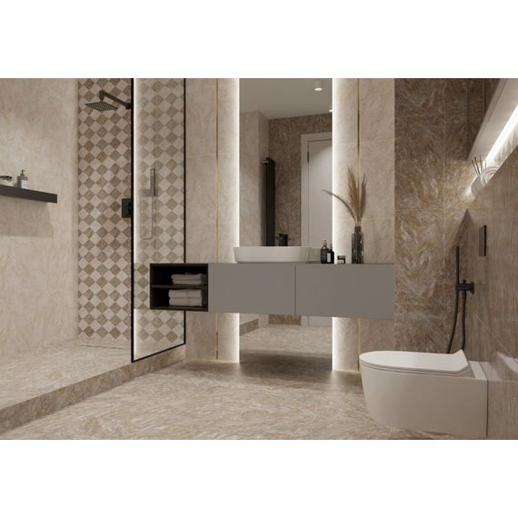 Плитка керамическая Primavera Осирис TP3622B коричневая 30×60 см, изображение 2
