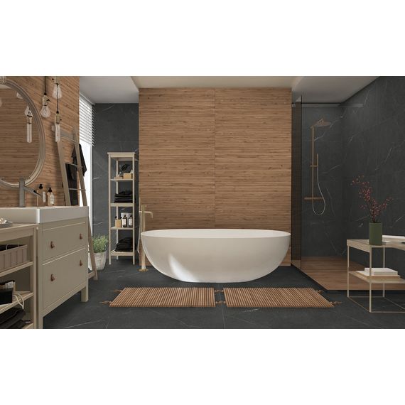 Керамогранит Global Tile Колан GT1206011111MR темно-коричневый 60×120 см, изображение 2