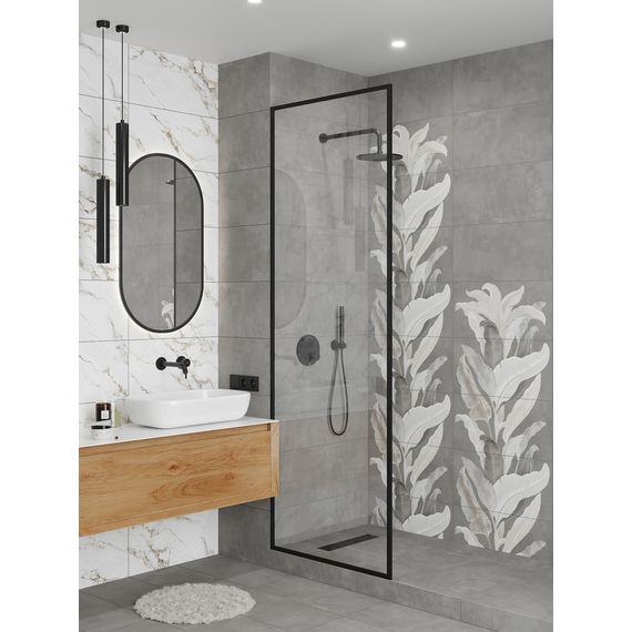Декор LB Ceramics Янссон 7360-0017 серый 30×60 см, изображение 3