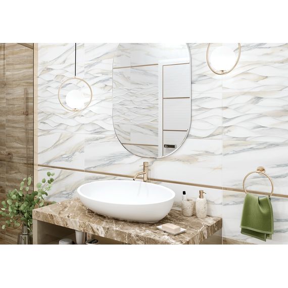 Плитка керамическая Alma Ceramica Корсика TWU09CRS014 серая 24,9×50 см, изображение 3
