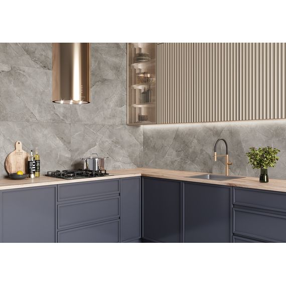 Керамогранит Alma Ceramica Рок Лайн GFU60120RKL40R бежевый 60×120 см, изображение 4