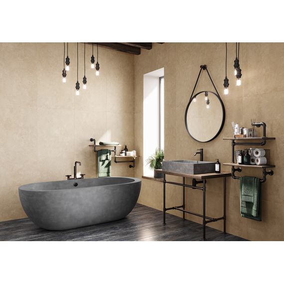 Керамогранит Alma Ceramica Шарп GFU60120SHP07R серый 60×120 см, изображение 2