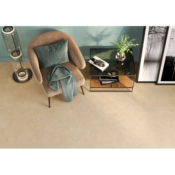 Керамогранит Alma Ceramica Шарп GFU6060SHP40R бежевый 60×60 см, изображение 3