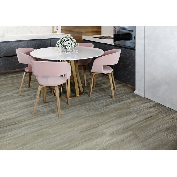 Керамогранит Alma Ceramica Вествуд GFA92WTD44R темно-коричневый 20×90 см, изображение 5