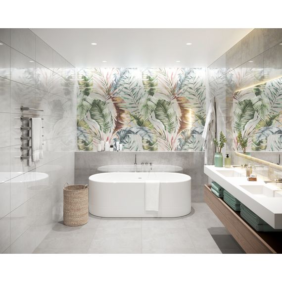 Плитка керамическая Global Tile Инфиниум GT227VG светло-серая 30×60 см, изображение 2