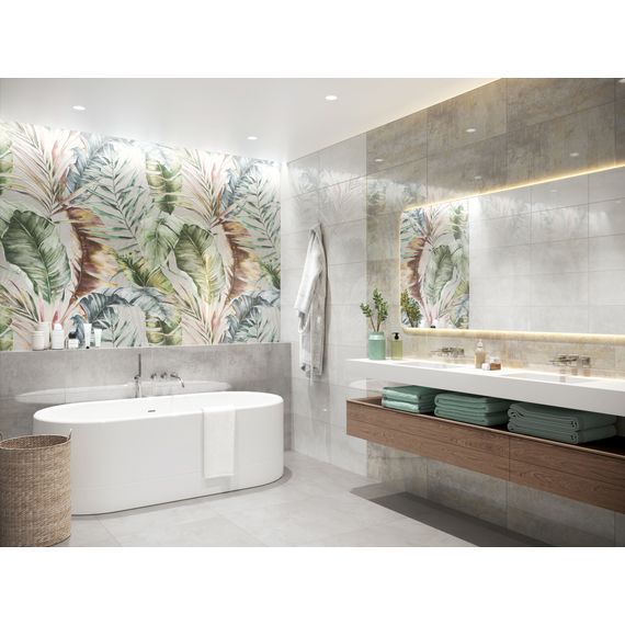 Плитка керамическая Global Tile Инфиниум GT228VG серая 30×60 см, изображение 3