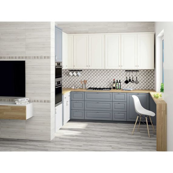 Керамогранит LB Ceramics Альбервуд 6264-0064 серый 20×60 см, изображение 3