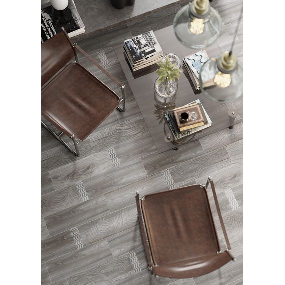 Керамогранит LB Ceramics Шэдоу 6264-0003 серый 20×60 см, изображение 4