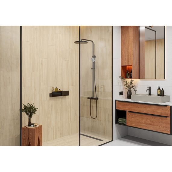 Керамогранит Alma Ceramica Грандвуд GFA2090GRW04R бежевый 20×90 см, изображение 4