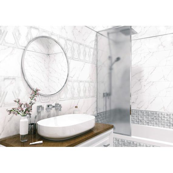 Плитка керамическая Alma Ceramica Гриджио TWU09GRG727 серая 24,9×50 см, изображение 4