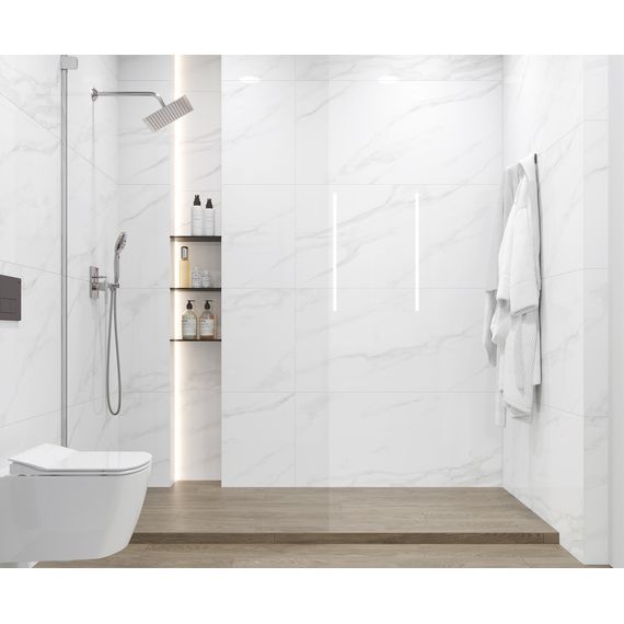 Керамогранит Ceradim Калакатта Регал Грей 440971 белый 60×120 см, изображение 2