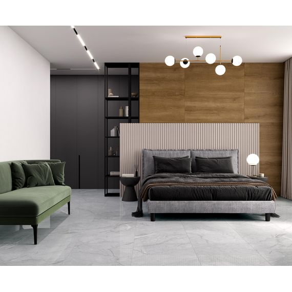 Керамогранит Laparet Анталия Грей 431380 серый 60×60 см, изображение 3