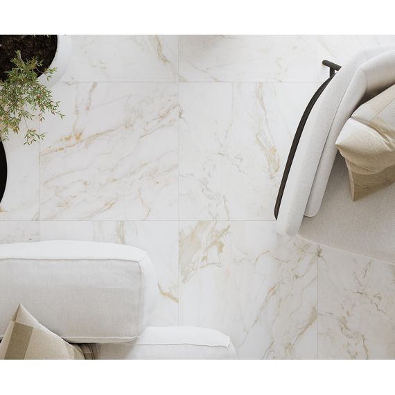 Керамогранит Laparet Калакатта Оро 124737 золотой 60×60 см, изображение 4