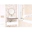 Плитка керамическая Alma Ceramica Бергамо TWU09BGM404 бежевая 24,9×50 см, изображение 4