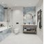 Керамогранит Global Tile Фаворито GT1206010712PR синий 60×120 см, изображение 4