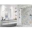 Керамогранит Global Tile Соло Калипсо GT406VGNG белый 15×60 см, изображение 3